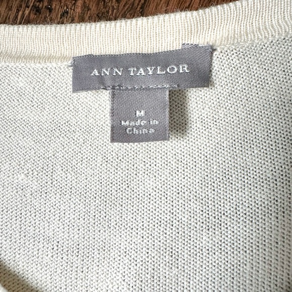 Ann Taylor Women’s Beaded Cardigan - Picture 4 of 5